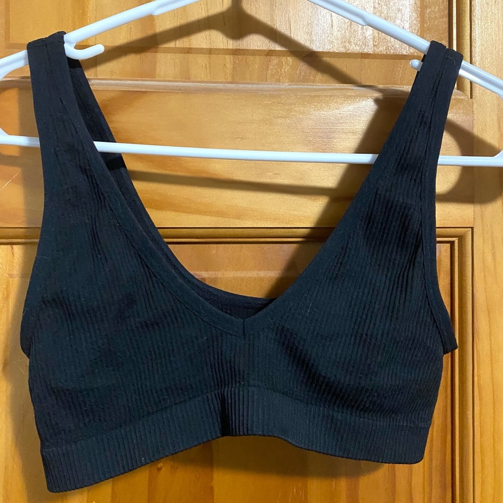 2 Set of Red and Black Bralette